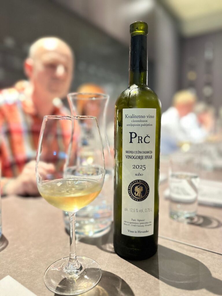 Producer: Kvalitetno vino Prč
Venue: Pitve Wine Collection
 multipurpose room that hosts thematic wine tastings, allowing visitors to sample authentic local drops